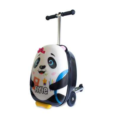 Zinc Flyte Penni the Panda Scooter Suitcase - Children's Luggage - Zinc Flyte Australia