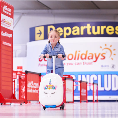 Scooting etiquette in airports whilst still having FUN!