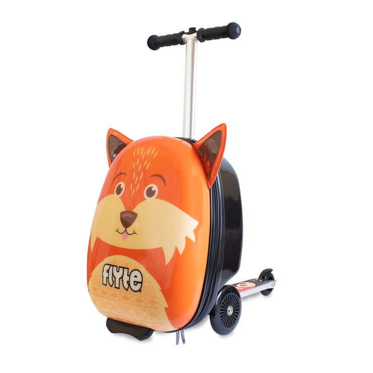 Zinc Flyte Frazer the Fox Scooter Suitcase - Children's Luggage