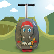 Zinc Flyte Eddie the Elephant Scooter Suitcase - Children's Luggage - Zinc Flyte Australia