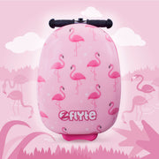 Zinc Flyte Fifi the Flamingo Scooter Suitcase - Children's Luggage - Zinc Flyte Australia
